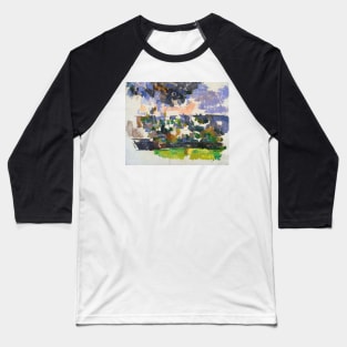 The Garden at Les Lauves by Paul Cezanne Baseball T-Shirt